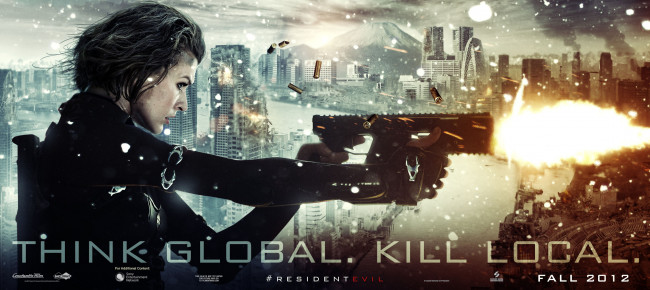 Обои картинки фото resident, evil, retribution, кино, фильмы