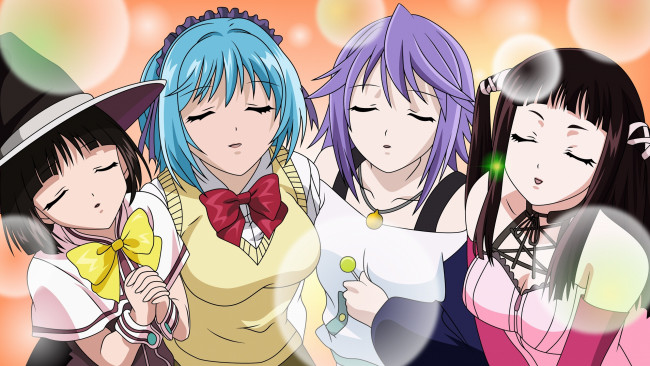 Обои картинки фото аниме, rosario, vampire, 