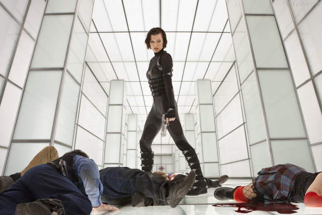 Обои картинки фото resident, evil, retribution, кино, фильмы