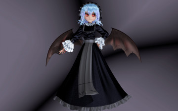 Картинка 3д графика anime аниме девушка крилья