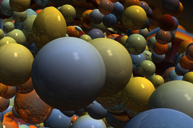 Обои картинки фото 3д, графика, шары