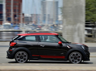 Картинка автомобили mini john cooper works paceman r61 2014г