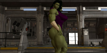 Картинка 3д+графика существа+ creatures халк