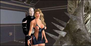 Картинка 3д+графика фантазия+ fantasy существо взгляд девушка