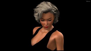 Картинка 3д+графика портрет+ portraits взгляд