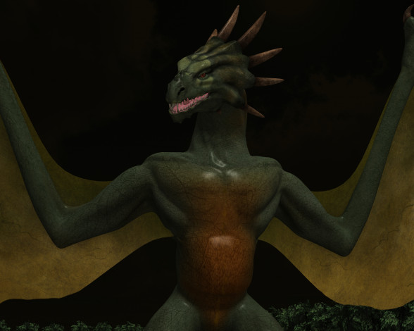 Обои картинки фото 3д графика, существа , creatures, дракон