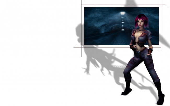 Обои картинки фото 3д графика, люди , people, взгляд