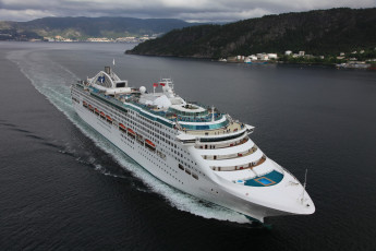 Картинка dawn+princess корабли лайнеры круизный лайнер