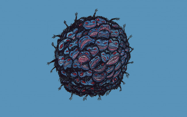 Обои картинки фото зубастики, рисованное, кино, critters