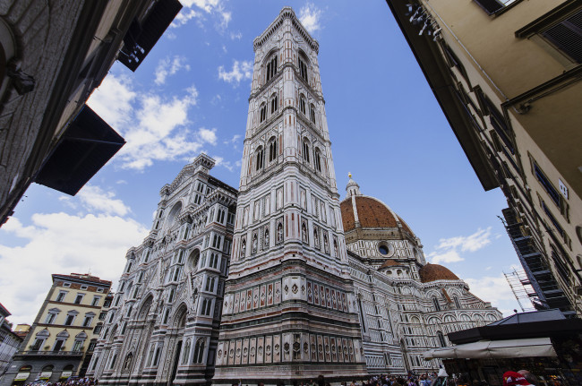 Обои картинки фото piazza del duomo firenze,  italy, города, - католические соборы,  костелы,  аббатства, собор, площадь