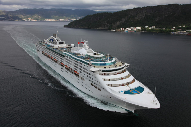 Обои картинки фото dawn princess, корабли, лайнеры, круизный, лайнер