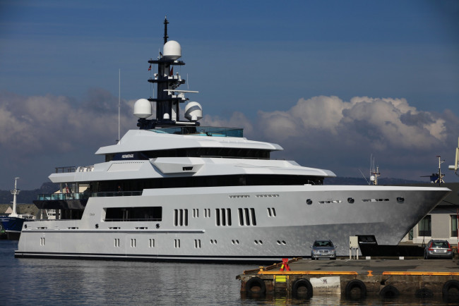 Обои картинки фото hermitage, корабли, Яхты, суперяхта