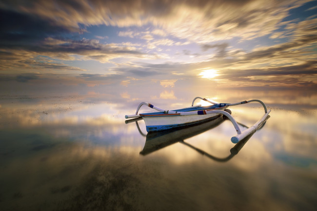 Обои картинки фото корабли, лодки,  шлюпки, балансир, лодка