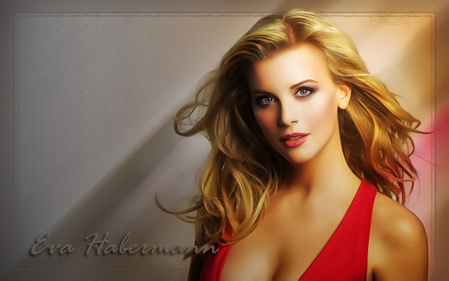 Обои картинки фото eva habermann, девушки, германия, актриса