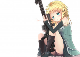 Картинка аниме black+bullet девочка