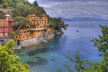 Картинка portofino +liguria +italy города -+пейзажи побережье