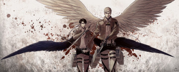 Картинка аниме shingeki+no+kyojin атака титанов