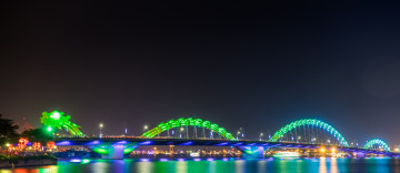 Картинка разное иллюминация мост дракон