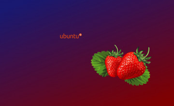 обоя компьютеры, ubuntu linux, фон, логотип