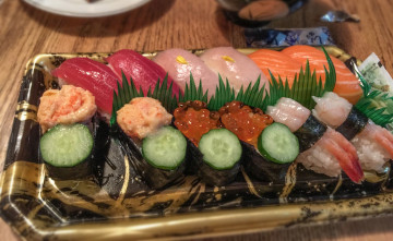 Картинка еда рыба +морепродукты +суши +роллы деликатесы