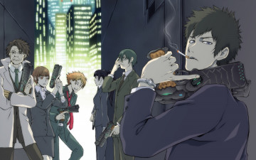 Картинка аниме psycho-pass психопаспорт