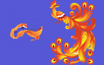 Картинка компьютеры mozilla+firefox фон логотип