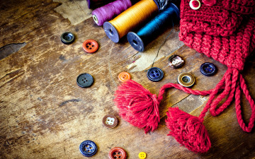 Картинка разное ремесла +поделки +рукоделие пуговицы нитки