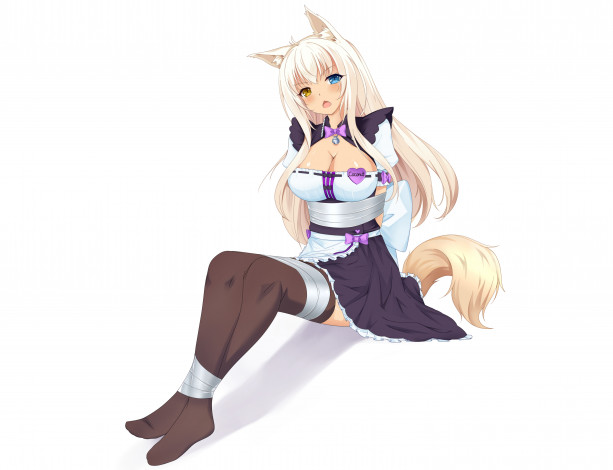 Обои картинки фото аниме, nekopara