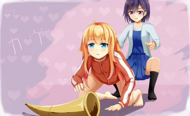 Обои картинки фото аниме, eromanga-sensei, девочки