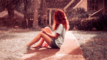 Картинка девушки -unsort+ рыжеволосые+и+другие модель