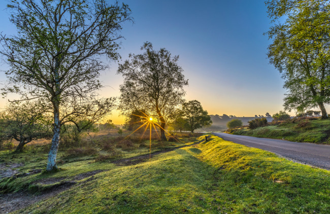 Обои картинки фото природа, дороги, простор