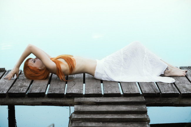 Обои картинки фото девушки, -unsort , рыжеволосые и другие, модель