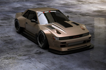 Картинка nissan+silvia автомобили 3д nissan silvia крутой японский самурай который умеет валить боком и не только