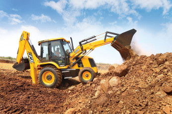 обоя техника, фронтальные погрузчики, jcb