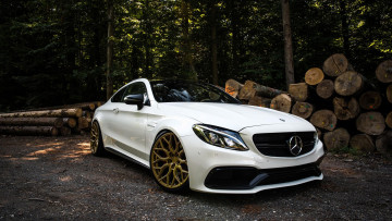 Картинка автомобили mercedes-benz c63 amg