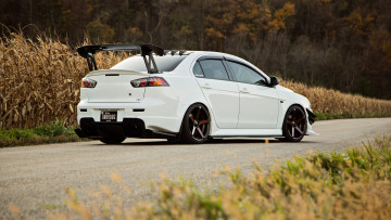 Картинка автомобили mitsubishi lancer ralliart x