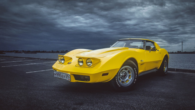 Обои картинки фото автомобили, corvette, chevrolet, c3