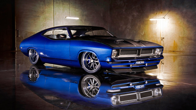 Обои картинки фото автомобили, ford, 1976, xb, falcon