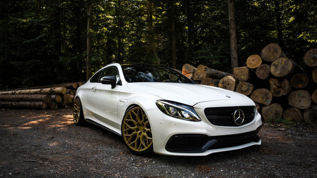 Обои картинки фото автомобили, mercedes-benz, c63, amg