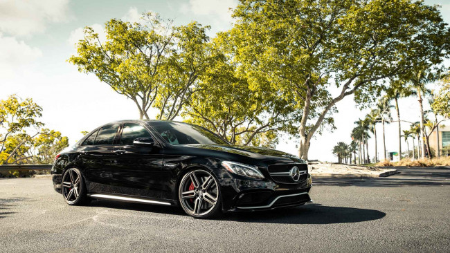 Обои картинки фото автомобили, mercedes-benz, c63s, amg
