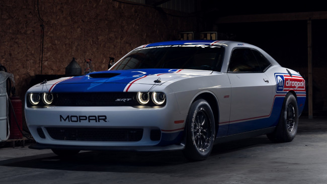 Обои картинки фото dodge challenger srt 2020, автомобили, dodge, challenger, srt, 2020, drag, pack, by, mopar