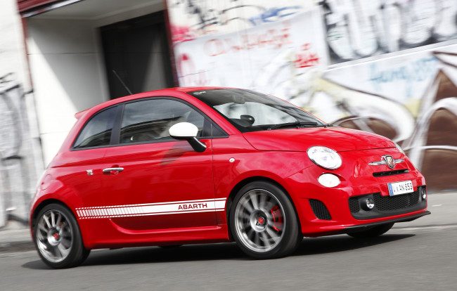 Обои картинки фото автомобили, fiat, 500