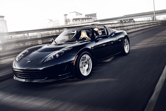 Обои картинки фото автомобили, tesla