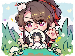 Картинка аниме mo+dao+zu+shi вэй усянь лань ванцзы