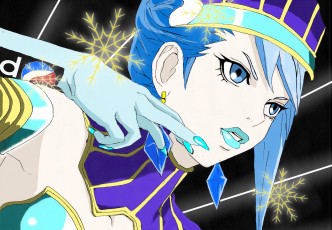 обоя аниме, tiger and bunny, тигр, и, кролик