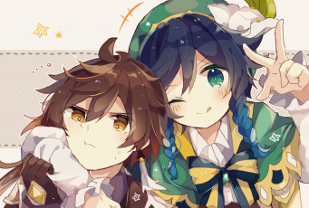 Картинка аниме genshin+impact genshin impact