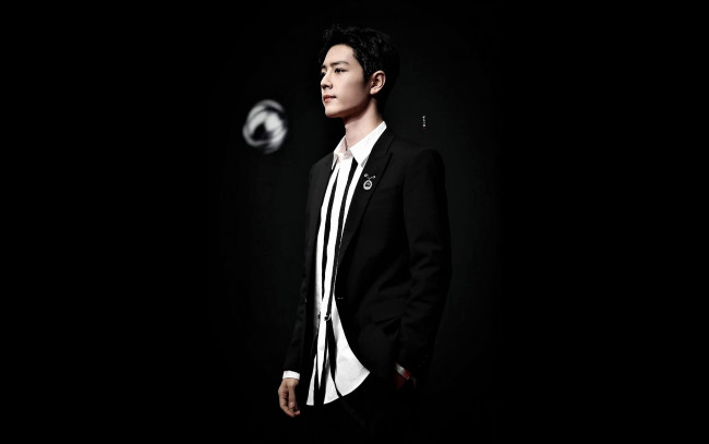 Обои картинки фото мужчины, xiao zhan, актер, пиджак, рубашка