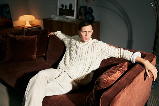 Обои картинки фото мужчины, bill skarsgard, bill, skarsgard