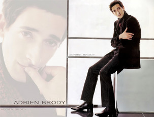 обоя мужчины, adrien brody, актер, костюм, куб