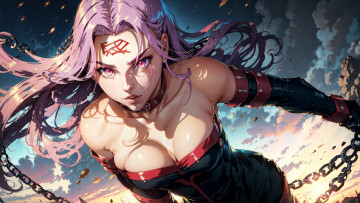 обоя аниме, fate, zero, нейросети, графика, нейроарт, ai, art, нейронные, сети, рисунки, нейро, искусство